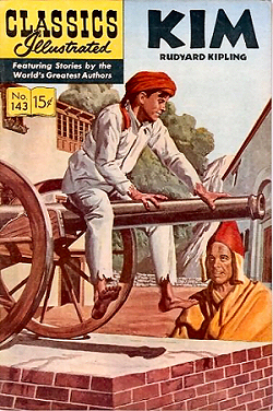 cover of classics illustrated edition of kim