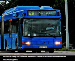 No 29 bus to Nordstan