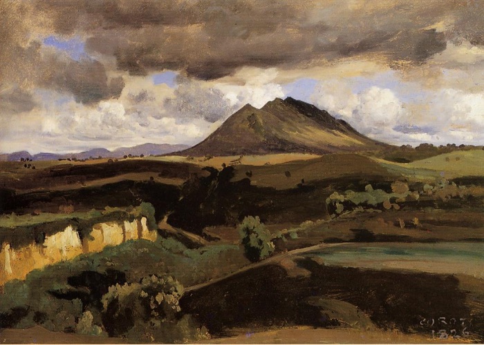 Mont Soracte by Camille Corot ~1826–1827 