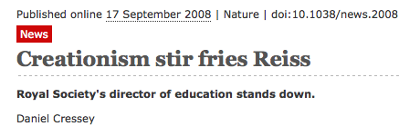 Headline reads Creationsm stir fries Reissi