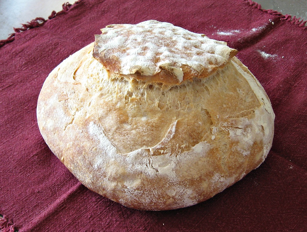 Loaf of sourdough bread