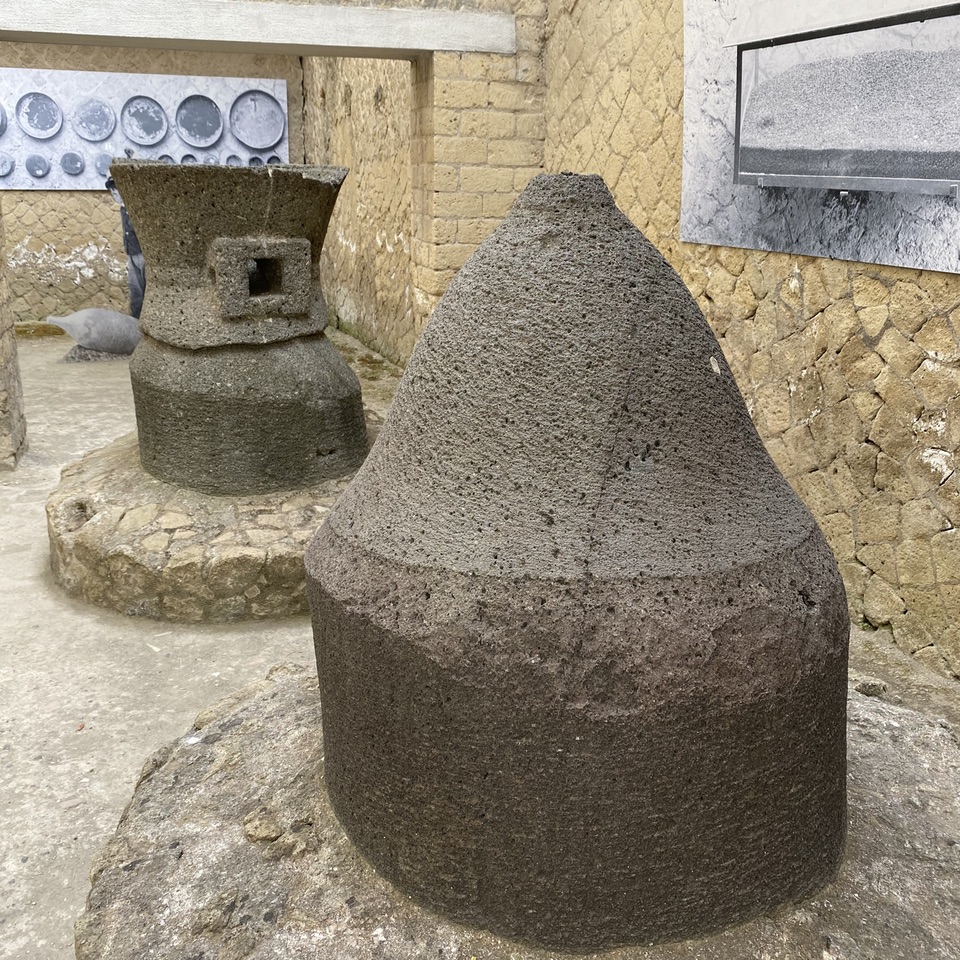 The flour mills at Herculaneum