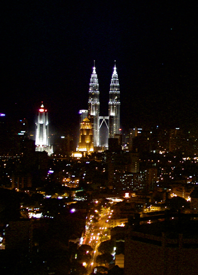 Petronas by night