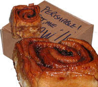 Chelsea buns from Fitzbillies
