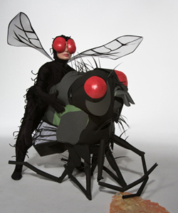 Rossellini as a fly, lifted from Wired