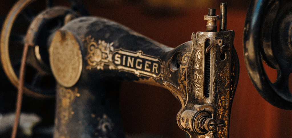 Antique Singer sewing machine