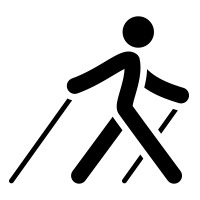 Icon of Nordic walking